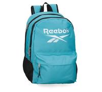Reebok Boston Adaptable Double Compartment Backpack 15.6" Inches Turquoise Blue 31x44x15 cm Polyester 20.46L by Joumma Bags