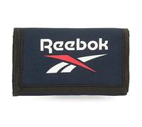 Reebok Boston Blue Wallet with Coin Purse, 13 x 8 x 2.5 cm, Polyester