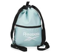 Reebok - Boston Drawstring Bag with Zip, Blue, 35 x 46 cm, Polyester, by Joumma Bags
