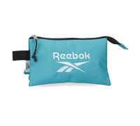 Reebok Boston Estuche Triple Turquesa Blue 22x12x5 cm Polyester 1,32L by Joumma Bags