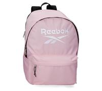 Reebok Boston Laptop Backpack Double Compartment 15.6" Inch Pink 31x44x15cm Polyester 20.46L by Joumma Bags