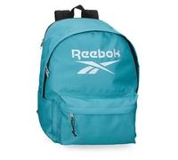 Reebok Boston Laptop Backpack Double Compartment 15.6" Inch Turquoise Blue 31x44x15cm Polyester 20.46L by Joumma Bags