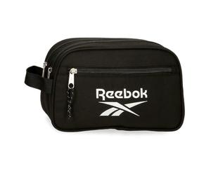 Reebok Boston Neceser Dos Compartimentos Black 26x16x12 cm Polyester by Joumma Bags