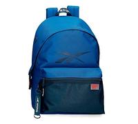 Reebok Boston School Backpack, 15.6”, Blue, 31 x 44 x 17.5 cm, Polyester, 23.87 L