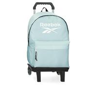 Reebok Boston School Backpack with Trolley, Blue, 31 x 44 x 17.5 cm, Polyester by Joumma Bags