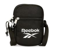 Reebok Boston Small Black Shoulder Bag 12 x 17 x 2.5 cm, Polyester