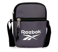 Reebok Boston Small Grey Shoulder Bag, 12 x 17 x 2.5 cm, Polyester, by Joumma Bags