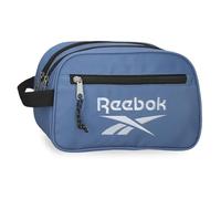 Reebok Boston Two-Compartment Adaptable Toiletry Bag Blue 26x16x12 cm Polyester by Joumma Bags