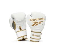 (Gold/White, 14oz) Reebok Boxing Gloves Sparring Bag Adult Kids MMA Training