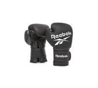 (White/Black, 10oz) Reebok Boxing Gloves Sparring Bag Adult Kids MMA Training