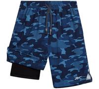 Reebok Boys' B Compression Shorts, Camouflage, 8