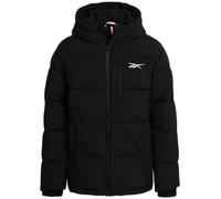 Reebok Boys' B Stretch Puffer Jacket Outerwear Jackets, Black Ink, 10-12