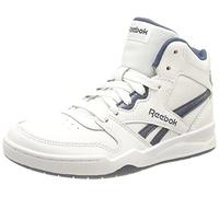 Reebok BB4500 Court Sneakers, FTWR White/FTWR White/Batik Blue, 11 UK Child