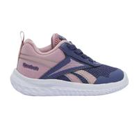 Reebok Boy's Girl's Rush Runner 5 Elastic LACE Sneaker, FROSTEDBERRY/TRUEPINK/FROSTEDBERRY, 3.5 UK Child