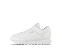 Reebok Boy's Glide Elastic & TOP Strap Sneaker, FTWWHT/CDGRY2/FTWWHT, 1.5