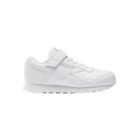 Reebok Boy's Glide Elastic & TOP Strap Sneaker, FTWWHT/CDGRY2/FTWWHT, 30.5