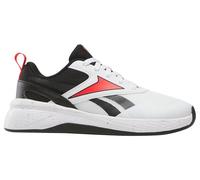 Reebok Boy's Nano Play Sneaker, Ftwrwhite Black Energyred, 2.5 UK