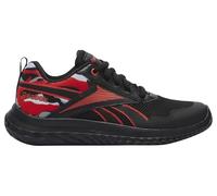 Reebok Boy's Rush Runner 5 Sneaker, Black/ENERGYRED/GREY3, 2.5
