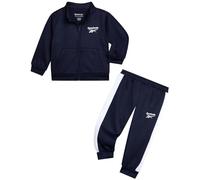 Reebok Boys Tracksuit Set - 2 Piece Athletic Tricot Zip Up Fleece Lined Jacket and Toddler Sweatpants Playwear for Kids