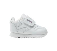 Reebok Boys Unisex Children's Classic Leather Trainers, FTWR White/Grey 1, 25.5 EU