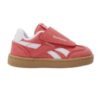Reebok Boy's Unisex Kids Smash Edge Hook & Loop Sneaker, SUNSETCORAL/ELECTRICAMBER/RGUM1, 7 UK Child