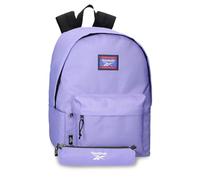 Reebok Brooklyn Colors School Backpack, Purple, 31.5 x 45 x 15 cm, 21.26 L, Polyester by Joumma Bags