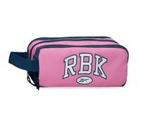 Reebok Chicago Triple Pencil Case Pink 22x10x9cm Polyester 1,98L by Joumma Bags