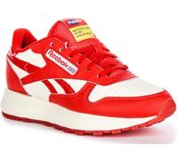 Reebok Cl Leather Sp Women's Vibrant Instict Pop Colors Tla Trainers (White Red, UK 3.5)