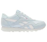 Reebok CL Nylon Sneaker, GLASSBLUE/White, 3 UK