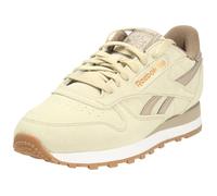 Reebok Unisex's Leather Sneaker, Classic Beige/Classic Beige/ASH