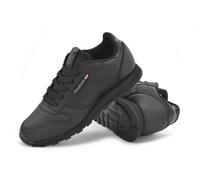 Reebok Classic Leather Junior Womens Older Kids Trainers Black Sneakers 50149