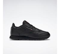 Reebok Classics Classic Leather Trainers Black EU 30 1/2 Kids