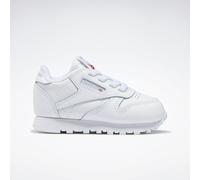 Reebok - Classic Leather Kids Trainers, White/White/White, Size: 19.5