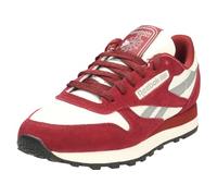 Reebok Unisex's Classic Leather Sneaker, Rich Maroon/Chalk/Grey 3