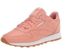 Reebok Classic Leather Sneakers for Women - Black or White Tennis Shoes Womens Size 5 to 11, Reefresh Canyon Coral/White, 5.5 UK