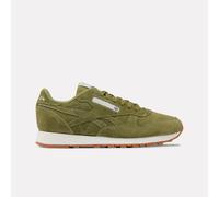Reebok - Classic Leather Sneakers, GritGreen/Chalk/Gum, Size: 44