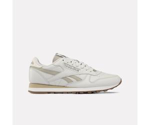 Reebok - Classic Leather Sneakers, SoftGrey/EscapeGrey/Chalk, Size: 44.5