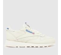 Reebok Classic Leather Trainers in Off-White Multi UK 3 (EU 34½)