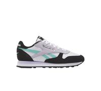 Reebok CLASSIC LEATHER, Women Shoes, White/Ai Aqua/Black, 5 UK