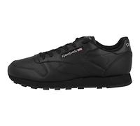 Reebok Classic Leather, Women's Low-Top Sneakers, Black (Intense-Black), 3.5 UK (35 EU)