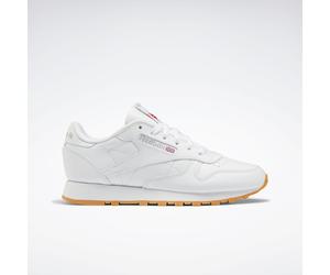 Reebok - Classic Leather Women's Sneakers, Woman, White/Pure Grey/Reebok Grey, Size: 37.5