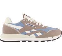 Reebok Unisex Classic Nylon 89 Trainers, Gritty Grey/Leisure Blue/Chalk, 38.5 EU, Gritty Grey Leisure Blue Chalk, 6.5 UK