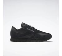 Reebok - Classic Nylon Men's Trainers, Man, Black/Black/Pure Grey, Size: 37.5