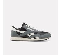 Reebok - Classic Nylon Men's Trainers, Washed Black/Dark Fog/Chalk, Size: 38.5