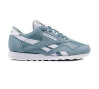 Reebok Women's Classic Nylon Sneaker, Soft Slate/Soft Slate/White, 3 UK