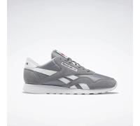 Reebok Men Classic Nylon Sneaker, Pure Grey 5/FTWR White/FTWR White, 10.5