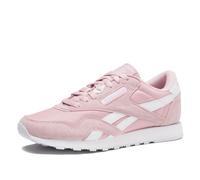 Reebok Classic Nylon Womens Sneakers, Casual Tennis Shoes Women, Elemental Pink/Elemental Pink/White, 10