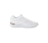 Reebok Classic Glide Ripple Clip Womens Girls Trainers, Size 6 In White / Rose Gold / Pink