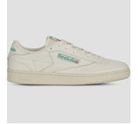 Mens Reebok Club C 85 Vintage DV6434 Chalk White Leather Casual Lace Up Trainers