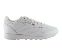 REEBOK Women's Classic White Leather Trainers Size: 3, Colour: White Leather